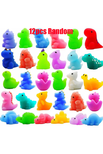 choice2 12pcs Random Colors 12/36PCS Mochi Squishy Toys Kawaii Party Favors M...