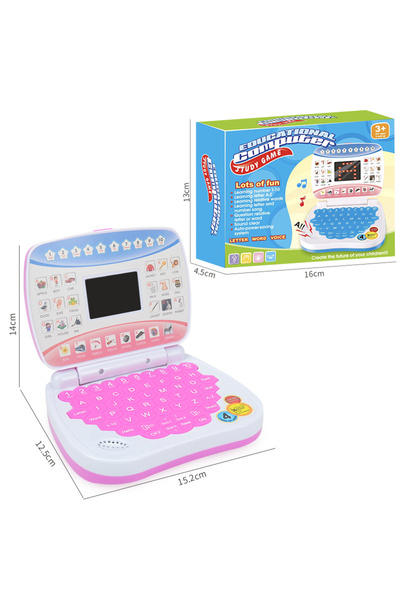 Choice Pink Learning Machine Laptop Computer Child Electronic Preschool Langu...