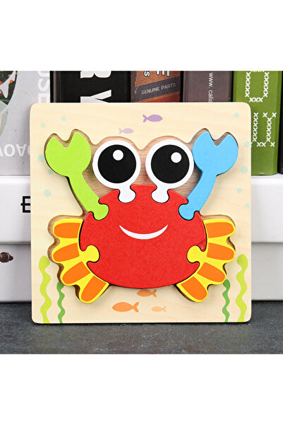 Choice17 11 Baby High Quality 3D Wooden Puzzles Educational Cartoon Animals E...