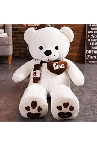 Choice 80cm White High Quality 4 Colors Teddy Bear With Scarf Stuffed Animals...