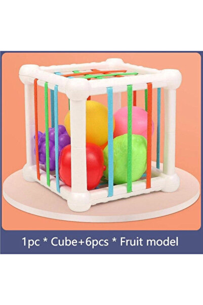 Choice 1 set Baby Montessori Sensory Toys Shape Sorter Cube Baby Toys with Co...
