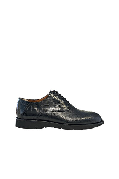 Gianni Maggi 2364 Men's Classic Black Calf Leather Shoes