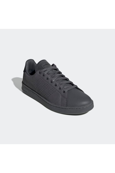 adidas حذاء رياضي رجالي EE7678 Advantage باللون الرمادي الداكن