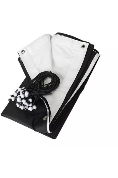 iShoot Panza Reflexie Absorbtie Lumina 6x6m UltraBounce Alb Negru