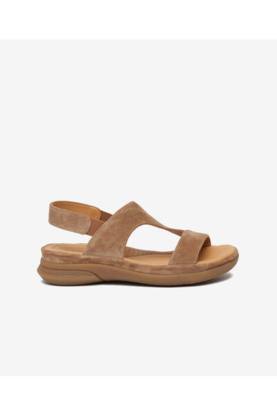Greyder Kadın Tütün Hakiki Deri Comfort Sandalet 6Y2FS33581