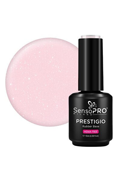 SensoPRO Milano Baza de cauciuc PRESTIGIO SensoPRO Milano - Peachy Daydream 15ml
