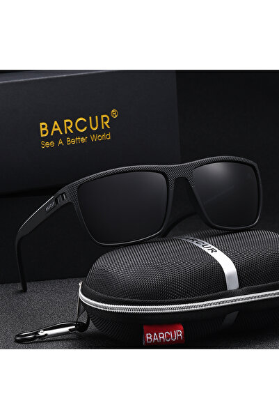choice2 BlackGray BARCUR Lightweight And Comfortable Classic Basic Sunglasses...