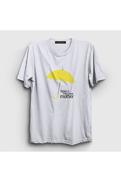 Presmono Unisex White Umbrella How I Met Your Mother T-shirt195860tt