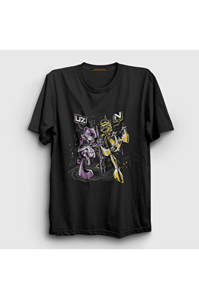 Presmono Unisex Black Doorman Murder Drones T-Shirt 610720Tt