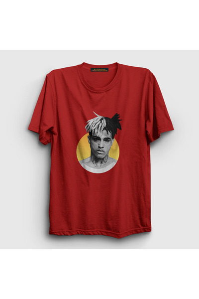 Presmono Unisex Crveno Sunce Xxxtentacion T-shirt 48814tt