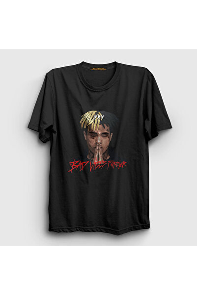 Presmono Unisex Black Forever Xxxtentacion T-shirt 47670tt