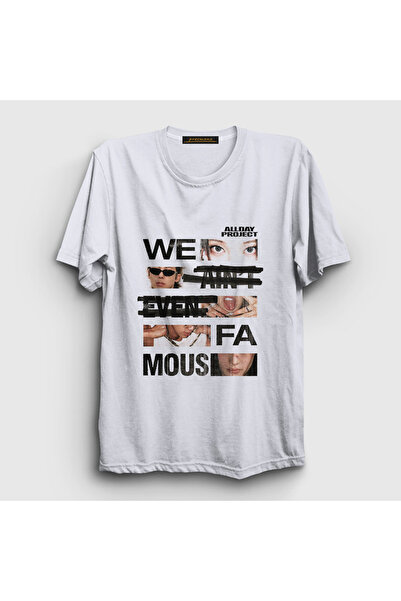 Presmono Unisex White Famous K-Pop Allday Project T-Shirt 596953Tt