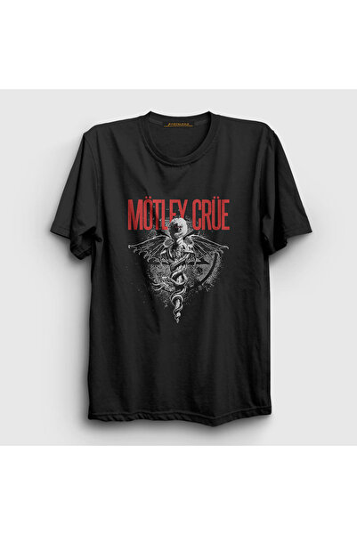 Presmono Pandora Mötley Crüe Unisex Black T-Shirt -167383tt