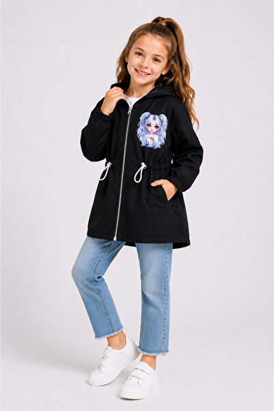 Veni Baby Girl's Raincoat Windbreaker
