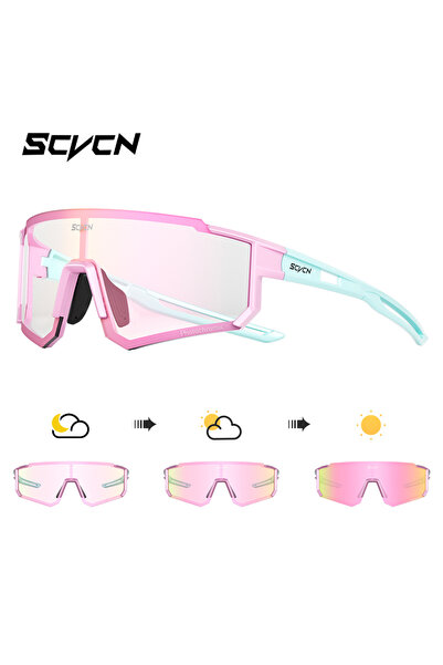 Choice DZ-S1412-PH-PI-19 SCVCN New Photochromic Cycling Sunglasses Men Women ...