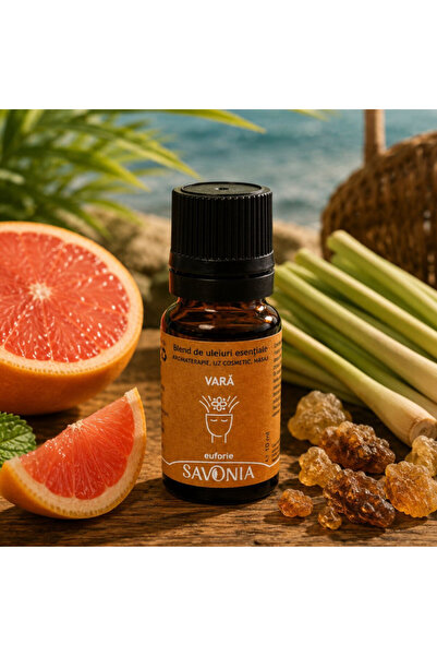 Savonia Vara - Blend Uleiuri Esentiale Naturale - Savonia, Euforie, 10 ml