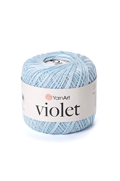 Yarnart Vıolet - Merserize Dantel Ipi Bebe Mavisi-4917