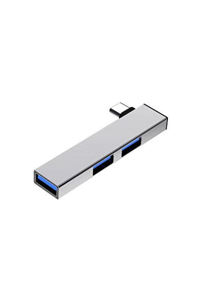 Choice TypeC-silver 3 in 1 USB HUB OTG USB 3.0/Type-C 3.0 To 3 USB Splitter H...