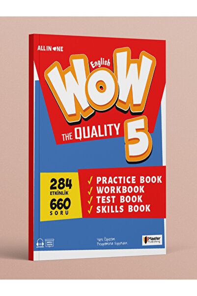 fenomen okul WOW English 5 The Quality Practice Book Vocabulary Book Test Book