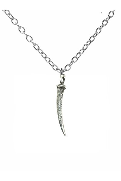 Herşey Nota Figured Necklace in Ivory Form – Zamak Plated Unisex Accessory wi...