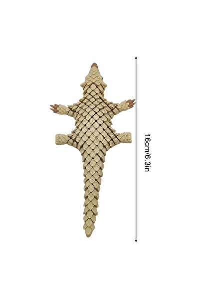 Choice as shown 3D Printed Pangolin Movable Decoration Figurine Model Desktop...