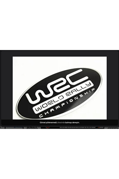 OEM WRC Rally JantYapıştırma Sticker 55-56 Mm