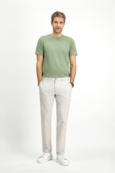 Kiğılı Relaxed Fit Comfortable Cut Lycra Canvas / Chino Pants