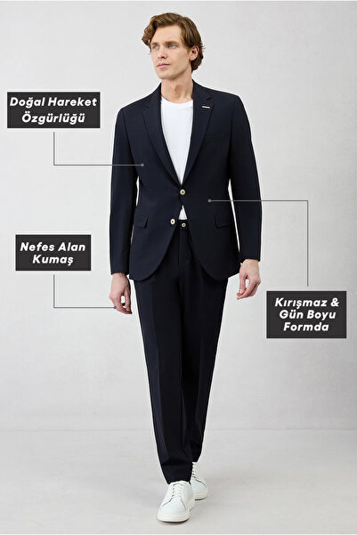 Kiğılı Techno-Line 6 Drop Regular Fit Standard Cut Flexible Suit with Bag