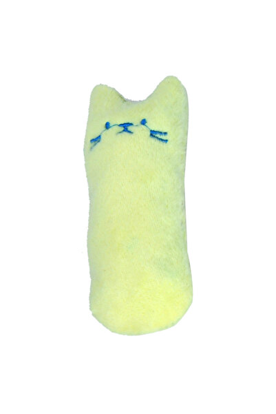 Choice3 YELLOW Teeth Grinding Catnip Toys Funny Interactive Plush Cat Toy Pet...