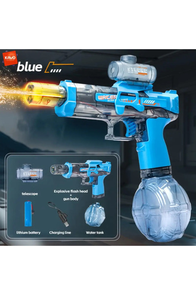 Choice1 T63 Blue KAVOWORLD Automatic Continuous Electric Water Blaster Toy Re...