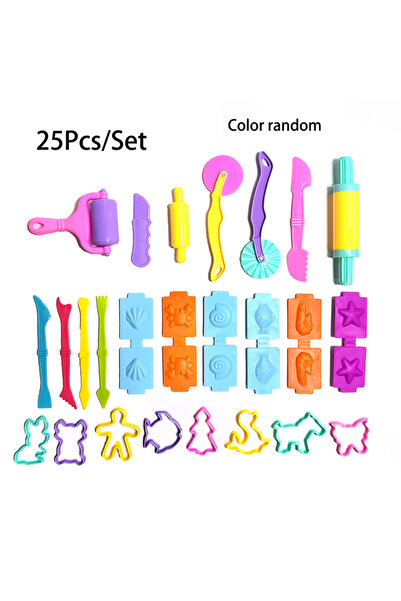 Choice1 25pcs 25-32pcs Play Dough Accessories Set Playdough Tools with Variou...