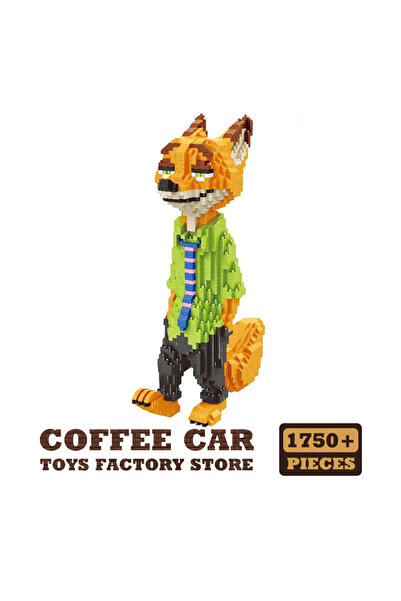 Choice1 1750pcs Judy Nick Diamond Building Blocks MOC Set Cartoon Movie Anime...