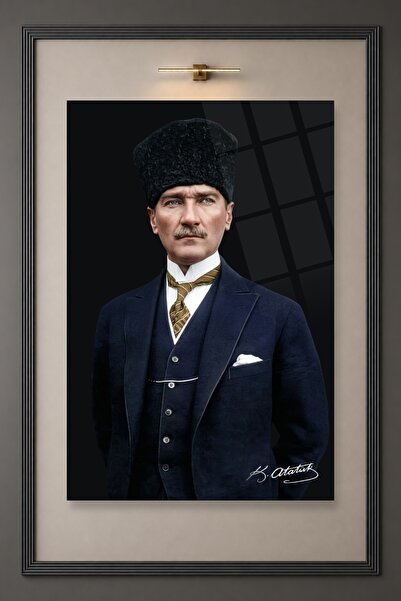 HMDS CONCEPT Atatürk Tablosu, Cam Tablo HMDS0481