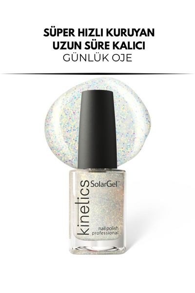 Kinetics Nails Kinetics SolarGel Günlük Oje - Uzun Süre Kalıcı Yoğun Pigment ...