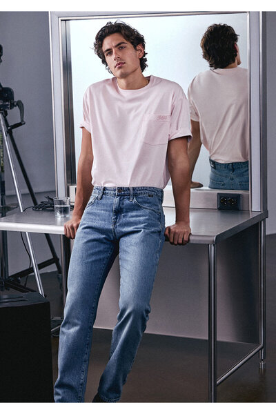 Mavi Lisbon Street Transparente Gabardine-Hose 0010039-90630