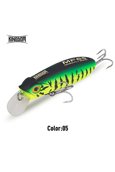Kingdom 45mm 4.7g 4517-05 Sinking Floating Minnow Lure 45mm 55mm 65mm Artific...