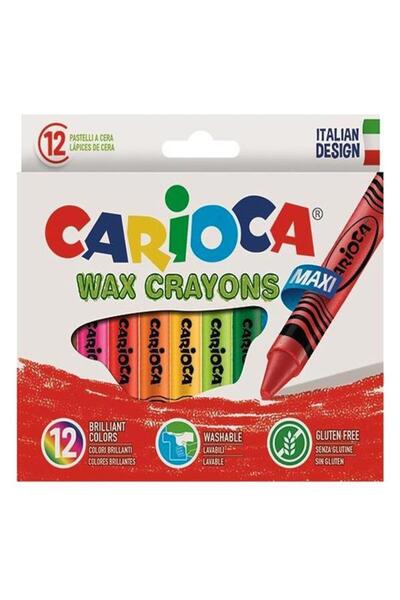 carioca Baby Parmak Boya - Joy - Wax Crayons 3 Adet Boyama Seti