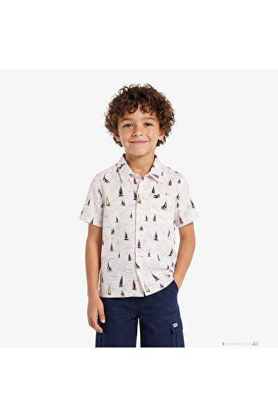 Tommy Hilfiger Çocuk Beyaz Gömlek