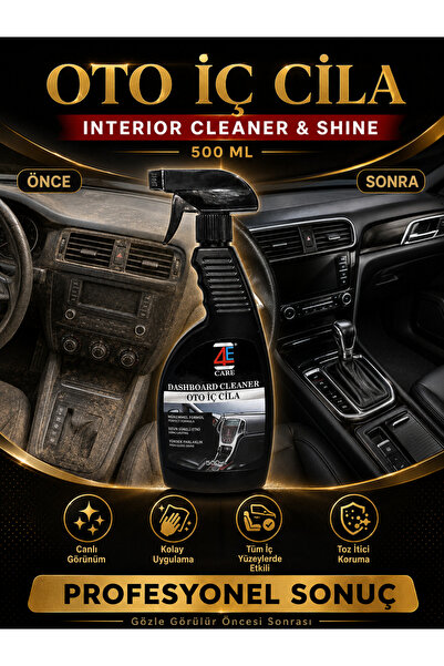 4E CARE Auto Interior Polish 500 ml (Perfect Shine for the Car)