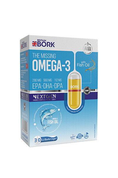 BRITAIN BORK LiborCaps Parafinsiz Omega-3 1400 mg EPA & DHA İçerikli Parafin ...