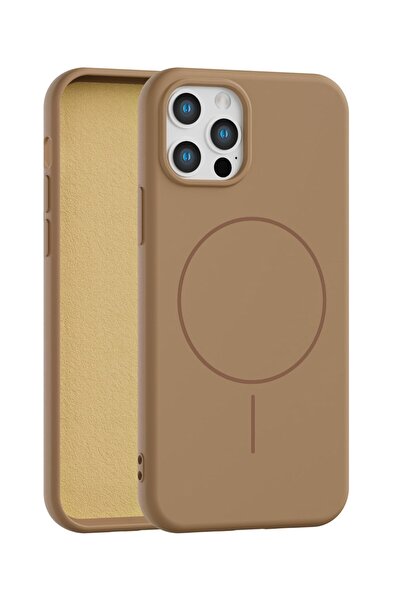 Vissona iPhone 13 Pro Uyumlu İçi Kadife Magsafe Wireless Şarj Özellikli Telef...