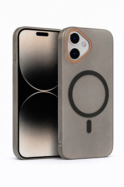 Vissona iPhone 16 Plus Kılıf – MagSafe Uyumlu – Mat Sert Arka Kapak Telefon K...