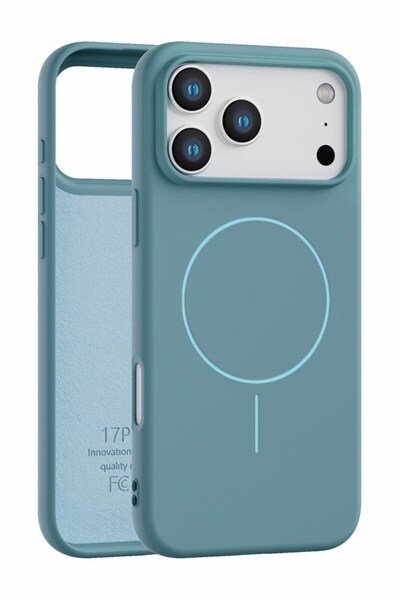 Vissona iPhone 17 Pro Uyumlu İçi Kadife Magsafe Wireless Şarj Özellikli Telef...