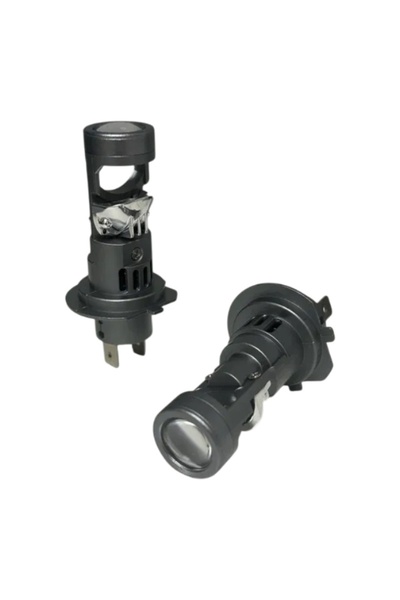 E-ANAMAG Λάμπα LED H4 Canbus με μεγεθυντικό φακό – Ισχυρό φως