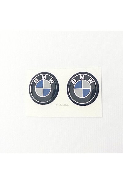 MOZOKO Αυτοκόλλητο λογότυπο BMW 14 χιλιοστών με τεχνική εκτύπωση drop-print, ...