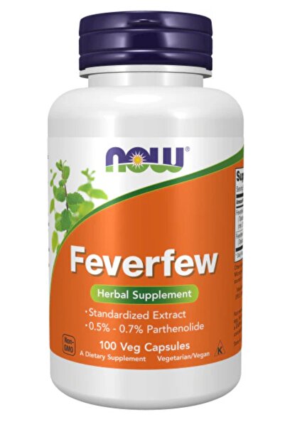 , Ateş otu, 100 Bitkisel Kapsül-FEVERFEW