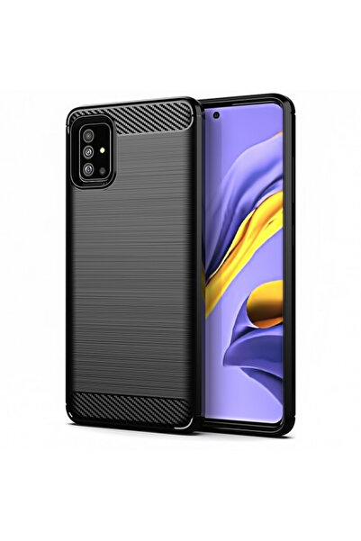 Stef's Cat Husa pentru Samsung Galaxy A51 5G A516, Forcell, Carbon, Neagra,
