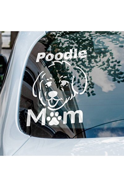 OEM Sticker auto (15cm) - Poodle Mom