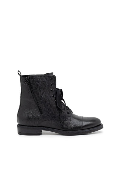 UrbanShoes Ghete dama din piele naturala, Leofex - 458 negru box