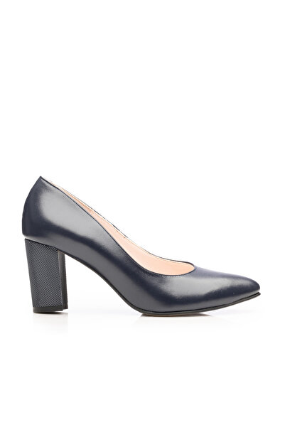 UrbanShoes Elegant women's shoes made of Genuine Leather - 43216 Blue Box